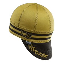 Load image into Gallery viewer, Welder Nation Welding Beanie - The Captain, Olive WN0787