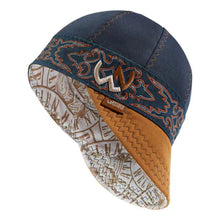 Load image into Gallery viewer, Welder Nation Welding Beanie - The High Plains, Navy Blue