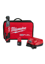 Load image into Gallery viewer, MILWAUKEE M12™ FUEL™ 3/8" Ratchet 2 Battery Kit