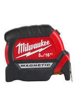 Load image into Gallery viewer, MILWAUKEE Compact Wide Blade Magnetic Tape Measures