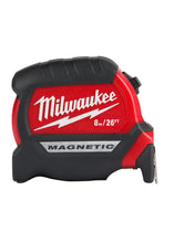 Load image into Gallery viewer, MILWAUKEE Compact Wide Blade Magnetic Tape Measures