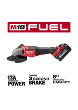 Load image into Gallery viewer, MILWAUKEE M18 FUEL™ 4-1/2” - 6” Braking Grinder Paddle Switch, No-Lock