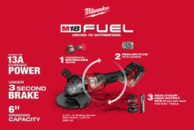 Load image into Gallery viewer, MILWAUKEE M18 FUEL™ 4-1/2” - 6” Braking Grinder Paddle Switch, No-Lock