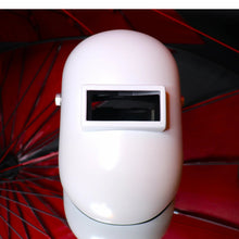 Load image into Gallery viewer, PIPELINERS CLOUD ORIGINAL WHITE CARBON FIBER SUGAR SCOOP WELDING HOOD W/Flip Up Lens Box