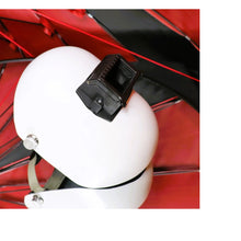 Load image into Gallery viewer, PIPELINERS CLOUD ORIGINAL WHITE CARBON FIBER SUGAR SCOOP WELDING HOOD W/Flip Up Lens Box