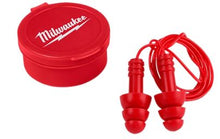 Load image into Gallery viewer, MILWAUKEE EAR PLUGS - 3 pairs reusable corded ear plugs
