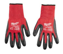 Load image into Gallery viewer, MILWAUKEE A3 CUT LEVEL DIPPED GLOVE  - RED
