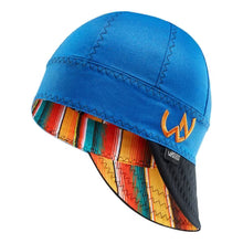 Load image into Gallery viewer, Welder Nation Welding Beanie - The Poncho, Blue WN0788
