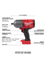 Load image into Gallery viewer, MILWAUKEE M18 FUEL™ 1/2&quot; High Torque Impact Wrench with Friction Ring (Tool Only)
