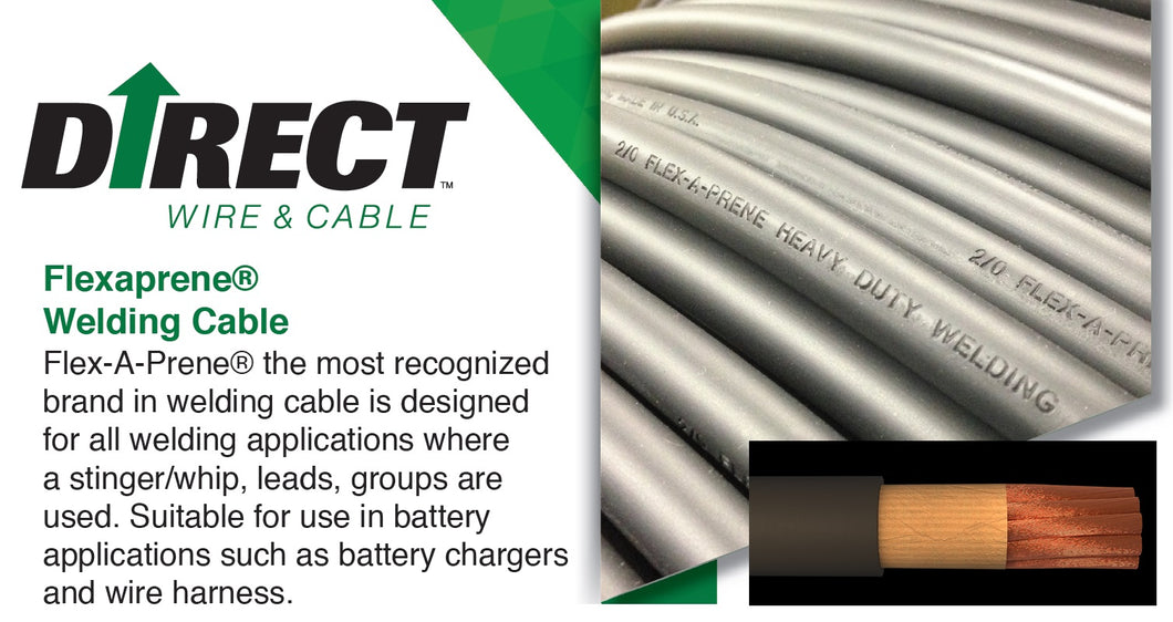Flex-A-Prene® Industrial Welding Cable
