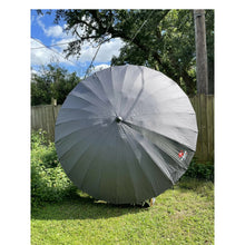 Load image into Gallery viewer, PipelinersCloud Heavy Duty Umbrella - 10&#39; Diameter Grey Canopy
